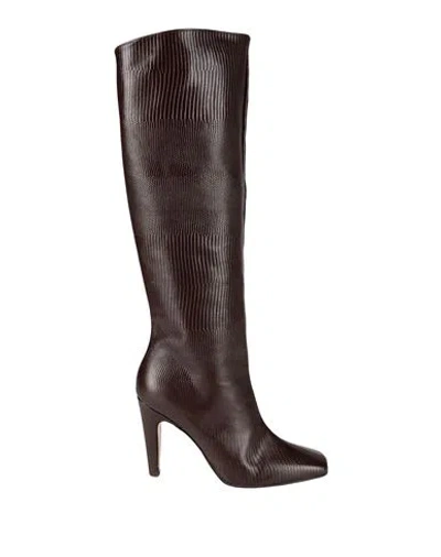 Mychalom Woman Boot Dark Brown Size 7 Leather