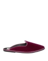 Mychalom Woman Mules & Clogs Mauve Size 9 Textile Fibers In Purple