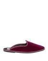 Mychalom Woman Mules & Clogs Mauve Size 9 Textile Fibers In Purple