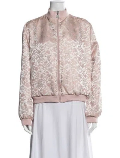 Pre-owned Mycra Pac Bomber Jacket In Pink