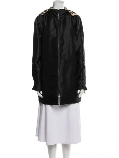 Pre-owned Mycra Pac Faux Fur Jacket In Black