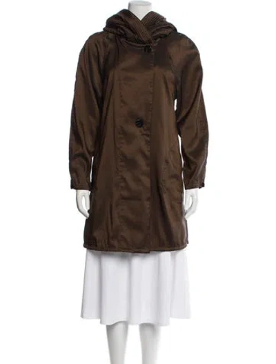 Pre-owned Mycra Pac Jacket In Brown