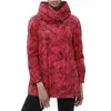 Mycra Pac Mini Donatella Reversible Hooded Raincoat In Red
