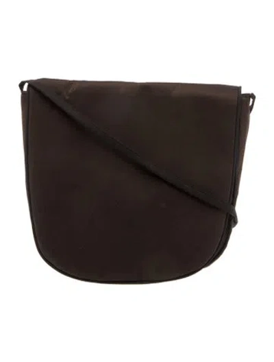 Pre-owned Mycra Pac Nylon Shoulder Bag In Brown