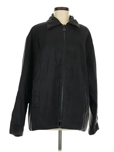 Pre-owned Mycra Pac Raincoat In Black