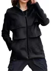 Mycra Pac Star Tiered Raincoat In Black In Black