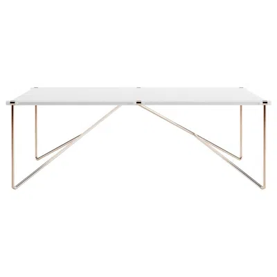 Pre-owned Myface Luxury Outdoor Dining Table – Gold-plated Legs