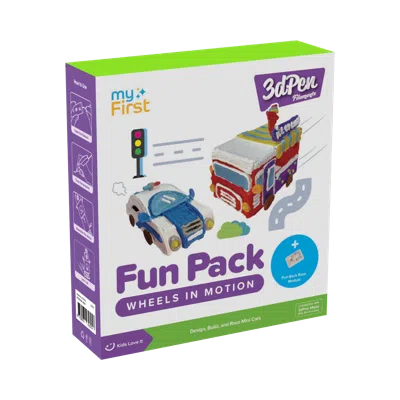 Myfirst 3dpen Filament Fun Pack - Wheels In Motion