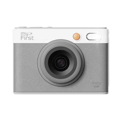 Myfirst Camera Insta Lux - Full Color Instant Print Digital Camera (cotton Candy) In Gray