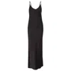 Mykaftan Women's Slip Dress In Black In Black