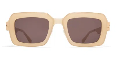 Mykita Una916 A87 Champagne Gold Bl In Brown