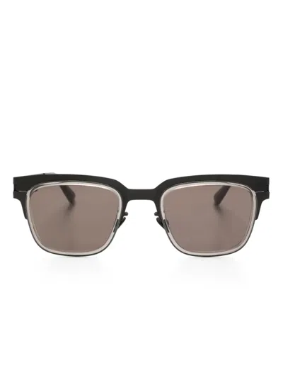 Mykita 793 Square-frame Sunglasses In Black