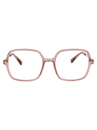 Mykita C103 Melrose/champagne Gold Acetate Glasses In Pink