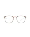 Mykita Aiden Square Frame Glasses In Nude