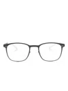Mykita Aiden Square-frame Glasses In Silver