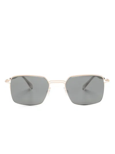 Mykita Alcott Square-frame Sunglasses In Gold