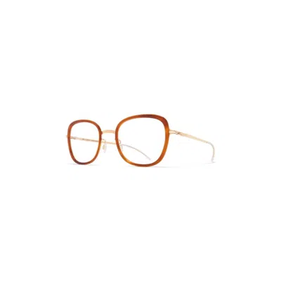 Mykita Alin264 A99 Champagnegold Sof In Orange