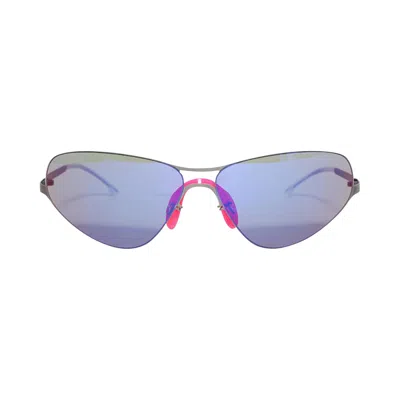 Pre-owned Mykita Alpine Sunglasses 'graphite/violet Flash' | Grey | Men's Size Onesize In Gray