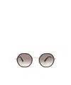 Mykita Alya Round-frame Sunglasses In Gray