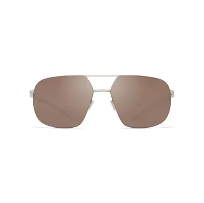 Mykita Angus459 Silver White In Multi