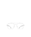 Mykita Arlo Pilot-frame Glasses In White
