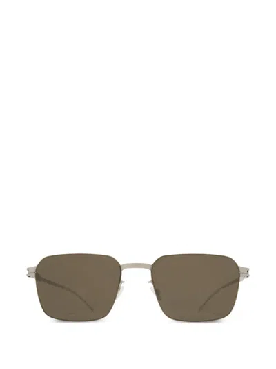 Mykita Arvin Square-frame Sunglasses In Metallic