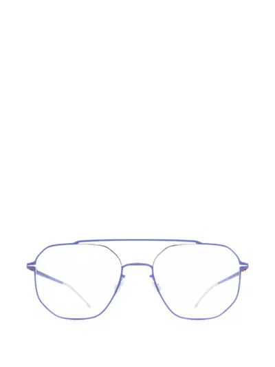 Mykita Arvo Geometric-frame Glasses In Purple