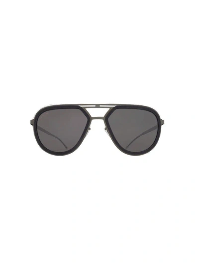 Mykita Aviator Frame Sunglasses In Grey