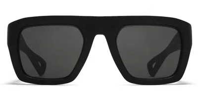 Mykita Beach 354 Men's Sunglasses Black Size 54 In Red
