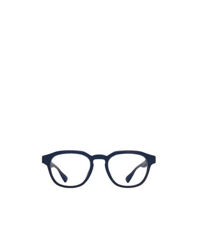 Mykita Bellis Round-frame Glasses In Blue