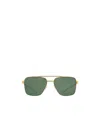 Mykita Bernie Pilot-frame Sunglasses In Green
