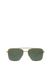 Mykita Wilder Square-frame Sunglasses In Gold/black