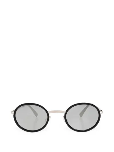 Mykita Berthold Round-frame Sunglasses In Black