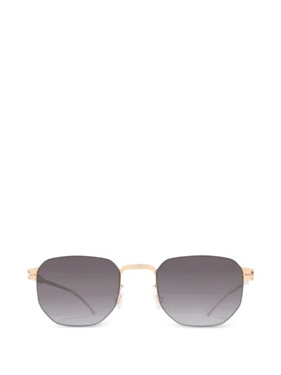 Mykita Bijan Sunglasses In Gold