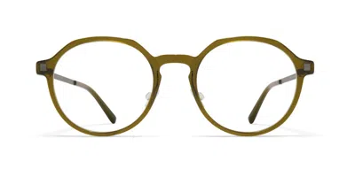 Mykita Bikki Asian Fit Men's Glasses, Green, Size 47