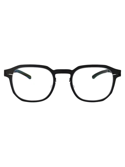 Mykita Black Steel Glasses