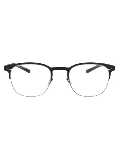 Mykita Black/mole Grey Clear Steel Glasses