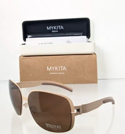 Pre-owned Mykita Brand Authentic  Sunglasses Helen Col. 094 63mm Frame In Brown