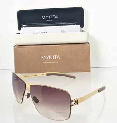 Pre-owned Mykita Brand Authentic  Sunglasses Linda Col. 08 62mm Frame In Brown