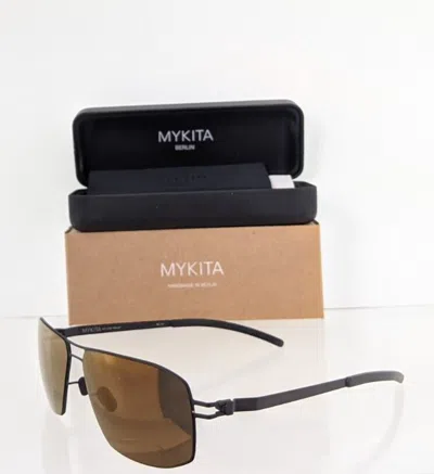 Pre-owned Mykita Brand Authentic  Sunglasses No. 1 Willis Col 002 Silver Frame In Brown