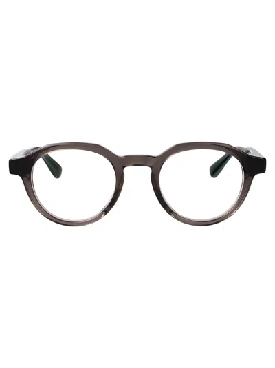 Mykita C159 Clear Ash/shiny Silver Acetate Glasses In Brown