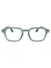 Mykita C191-cypress Green/shiny Silve Acetate Glasses