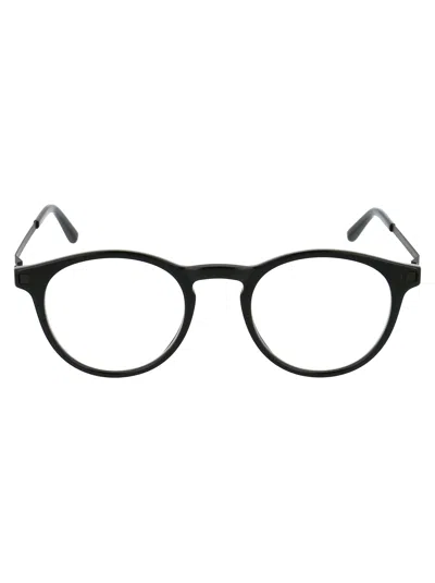 MYKITA MYKITA C2 BLACK/BLACK CLEAR STEEL GLASSES