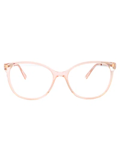 Mykita C20 Rose Water/champagne Gold Acetate Glasses In Pink