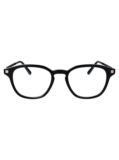Mykita C95 Black/silver/black Clear Steel Glasses
