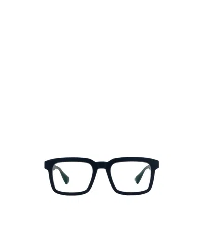 Mykita Canna Square-frame Glasses In Black