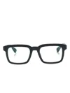 Mykita Canna Square-frame Glasses In Blue
