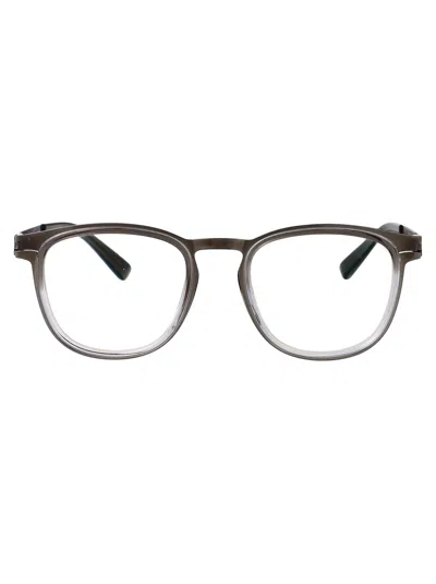 Mykita Cantara Glasses In 899 A54 Shiny Graphite Grey Gradie