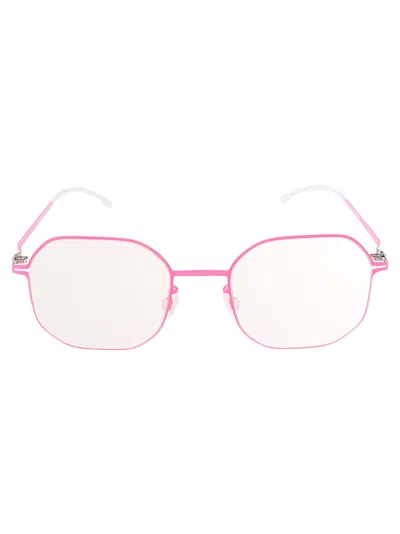 Mykita Cat Glasses In Pink