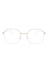Mykita Cat Glasses In Gold